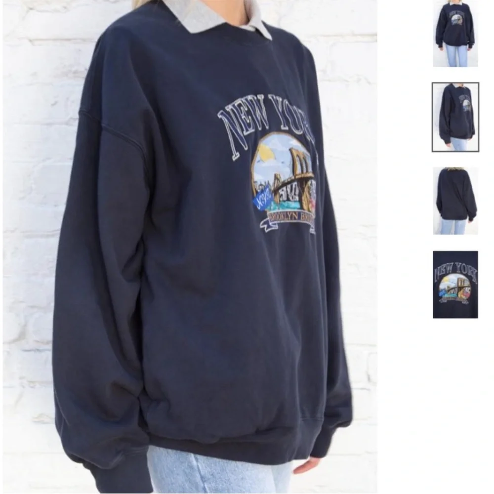 Brandy Melville Erica New York Sweatshirt - Picture 2 of 5